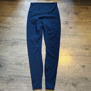 lululemon athletica Navy Blue High-Waisted Leggings